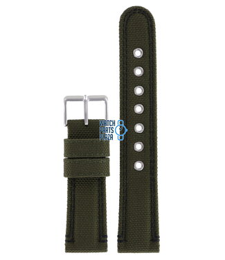 Citizen Citizen BM8470-11E & BM8470-11EE Watch Band Green Leather & Textile 22 mm