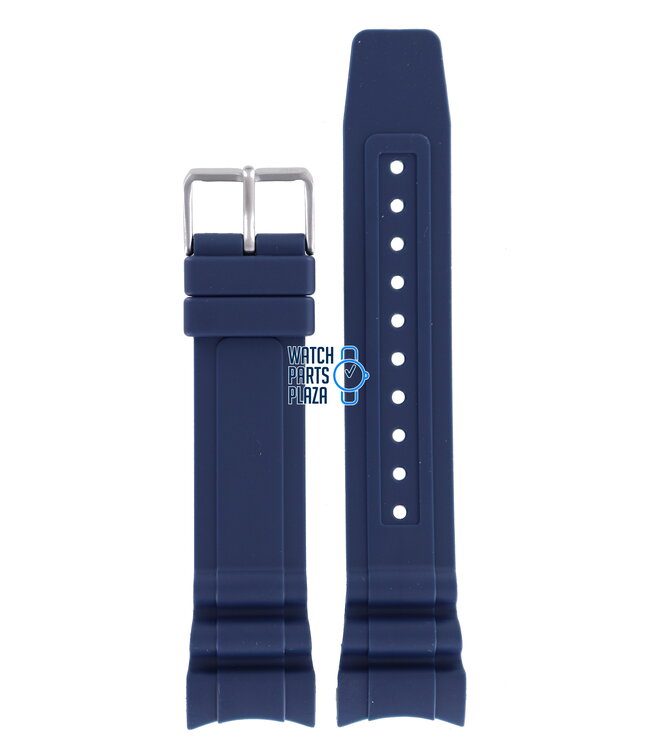 Citizen BN0100-34L Horlogeband 59-S52733 Blauw Siliconen 23 mm Promaster