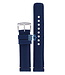 Citizen AW5000-16L Watch Band 59-S53651 Blue Leather & Textile 20 mm Eco-Drive
