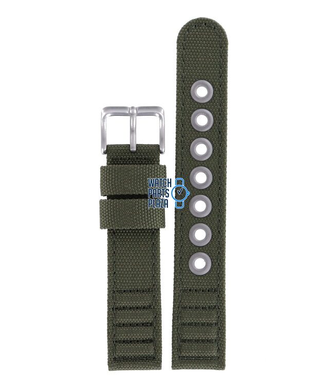 Citizen BM8180-03E & BM8180-20E Watch Band 59-S52136 Green Leather & Textile 18 mm Eco-Drive