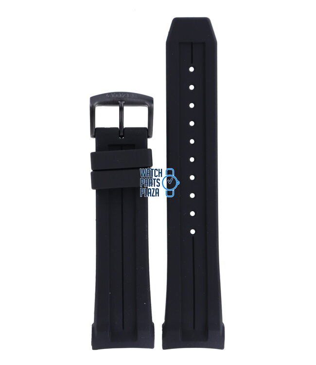 Citizen AW1354-07H, AW1354-07L & AW1354-15H Watch Band 59-S53137 Black Silicone 24 mm Eco-Drive
