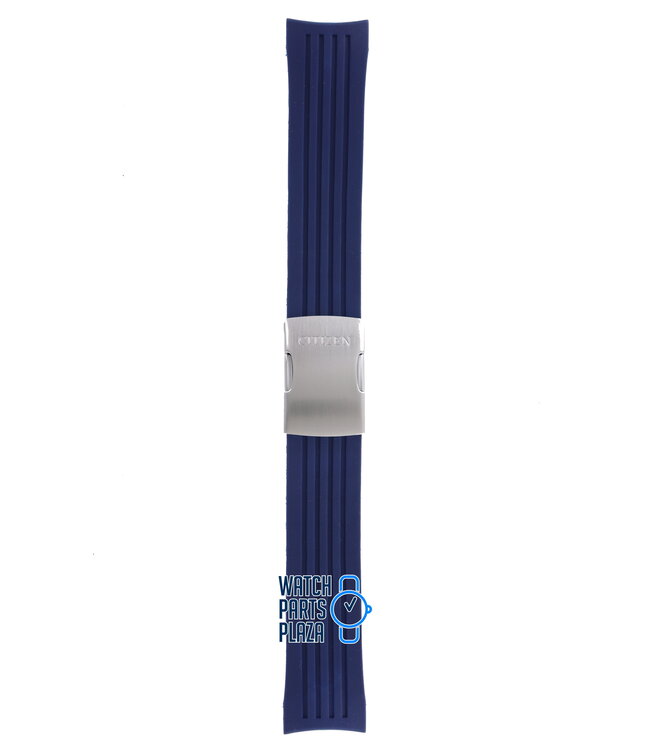 Citizen JY0064-00L Blue Angels Skyhawk Watch Band 59-S51736 Blue Silicone 22 mm Promaster
