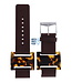 Michael Kors MK4002 Watch Band MK-4002 Brown Leather 22 mm