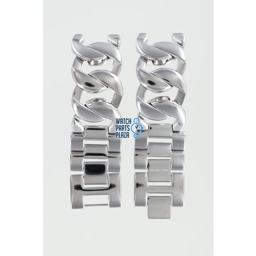 Michael Kors Michael Kors MK3023 Horlogeband Grijs Roestvrijstaal 19 mm Michael Kors Michael Kors MK3023 Horlogeband Grijs Roestvrijstaal 19 mm
