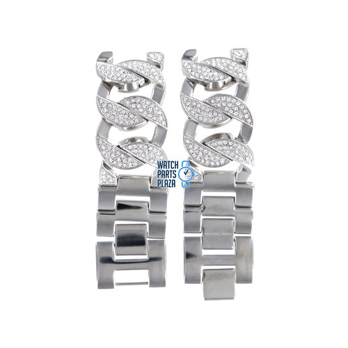Michael Kors Michael Kors MK3079 Horlogeband Grijs Roestvrijstaal 19 mm Michael Kors Michael Kors MK3079 Horlogeband Grijs Roestvrijstaal 19 mm