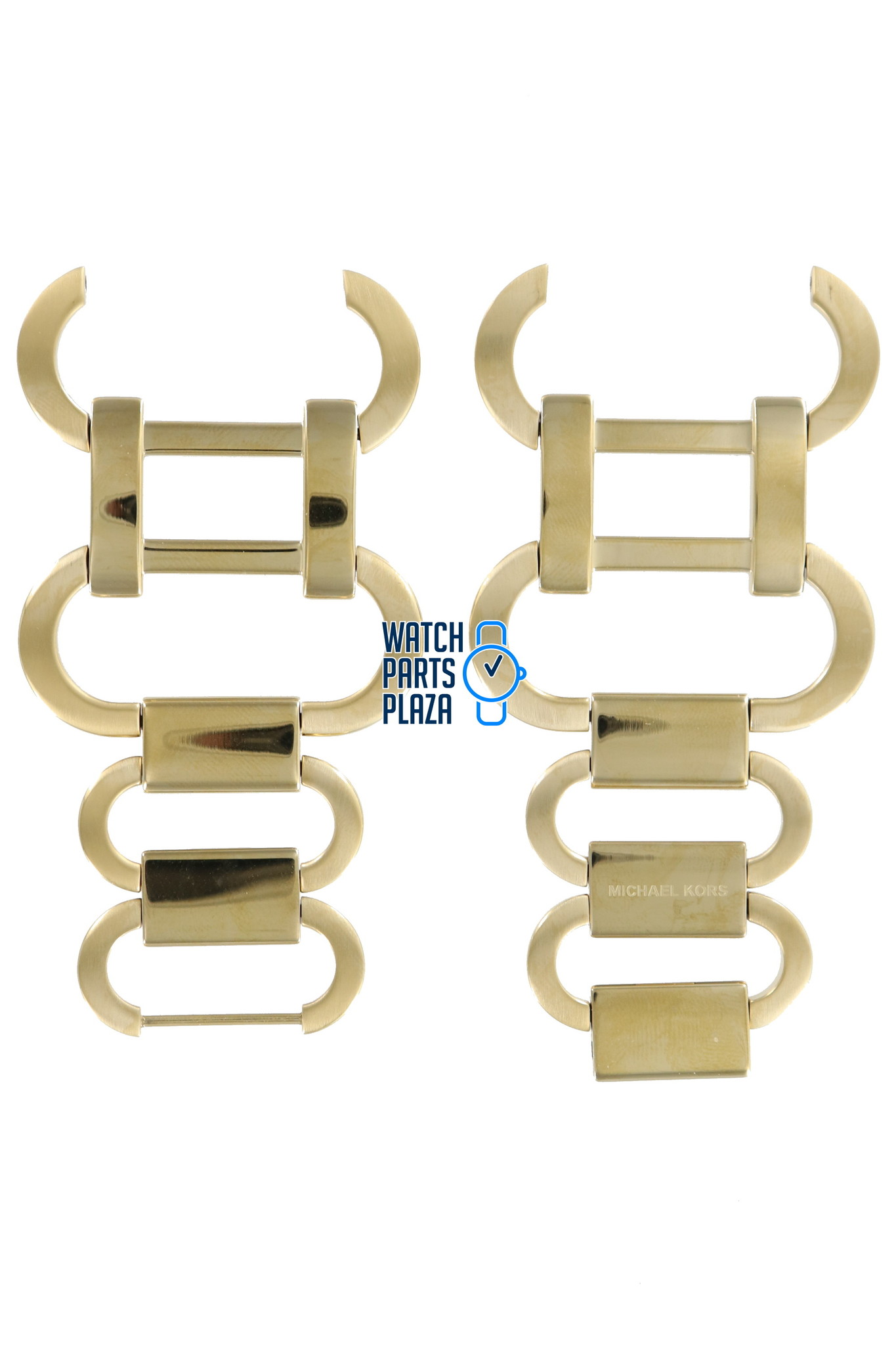 Michael Kors MK3065 Watch Band Gold Plated Stainless Steel 37 mm