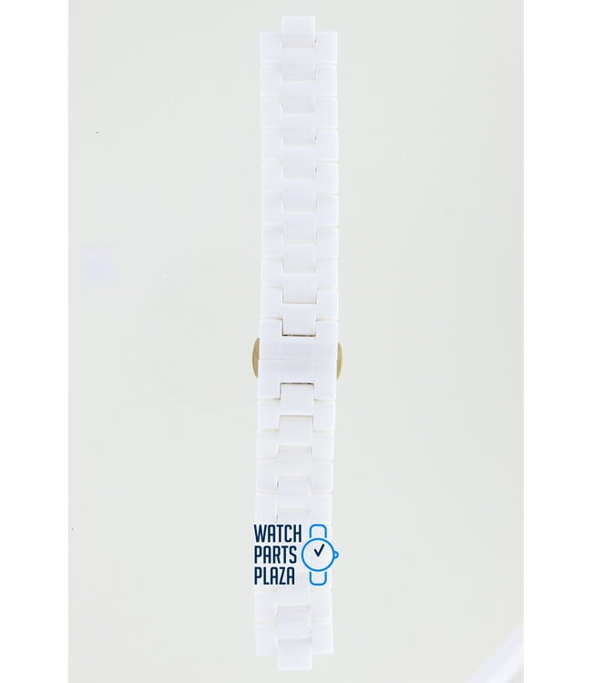 Michael Kors MK5237 Watch Band MK-5237 White Ceramic 20 mm