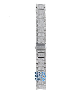 Michael Kors Michael Kors MK5060 Horlogeband Grijs Roestvrijstaal 18 mm