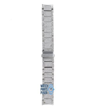 Michael Kors Michael Kors MK5060 Watch Band Grey Stainless Steel 18 mm