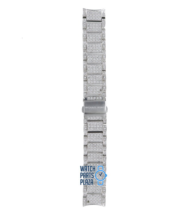 Michael Kors MK5060 Uhrenarmband MK-5060 Grau Edelstahl 18 mm