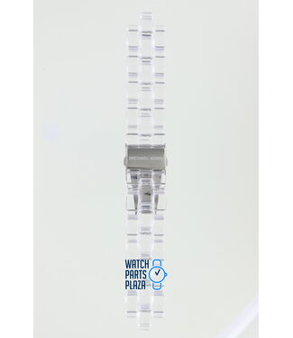 Michael Kors Michael Kors MK5235 Bracelet De Montre Transparent Plastique 22 mm