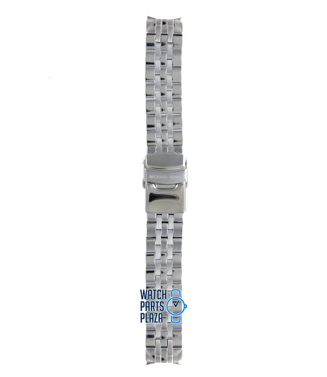 Michael Kors MK5021, MK5020 & MK6130 Bracelet De Montre MK-5021 Gris Acier Inoxydable 18 mm Jet Set