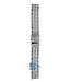 Michael Kors MK5021, MK5020 & MK6130 Watch Band MK-5021 Grey Stainless Steel 18 mm Jet Set