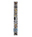 Michael Kors MK5051 Cinturino Dell'Orologio MK-5051 Marrone Acciaio Inossidabile 20 mm
