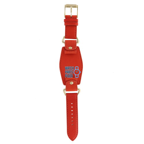 Michael Kors Michael Kors MK2157 Horlogeband Oranje Leer 20 mm Michael Kors Michael Kors MK2157 Horlogeband Oranje Leer 20 mm