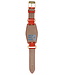 Michael Kors MK2157 Uhrenarmband MK-2157 Orange Leder 20 mm