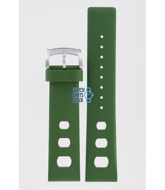 Zodiac Zodiac ZO2228 Horlogeband Groen Siliconen 22 mm