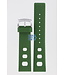 Zodiac ZO2228 Watch Band ZO-2228 Green Silicone 22 mm Sea Dragon