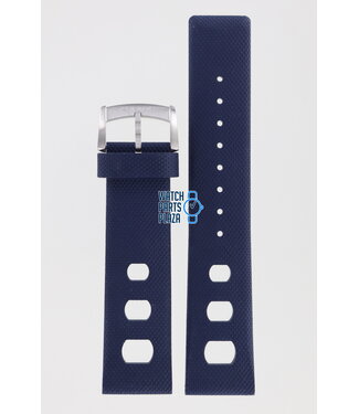 Zodiac Zodiac ZO2232 Cinturino Dell'Orologio Blu Scuro Silicone 22 mm