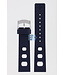 Zodiac ZO2205 Watch Band ZO-2205 Dark Blue Rubber 20 mm Sea Dragon