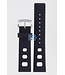 Zodiac ZO2207 & ZO2209 Watch Band ZO-2207 Black Rubber 22 mm Sea Dragon