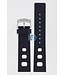 Zodiac ZO2207 & ZO2209 Watch Band ZO-2207 Black Rubber 22 mm Sea Dragon