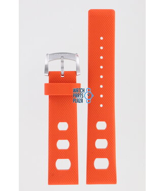 Zodiac Zodiac ZO2202 Correa De Reloj Color Naranja Silicona 20 mm