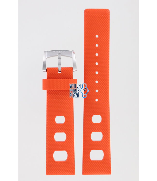 Zodiac ZO2202 Correa De Reloj ZO-2202 Color Naranja Silicona 20 mm Sea Dragon