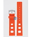 Zodiac ZO2202 Bracelet De Montre ZO-2202 Orange Silicone 20 mm Sea Dragon