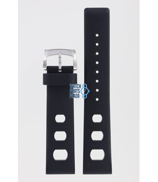 Zodiac Zodiac ZO2203 Bracelet De Montre Noir Silicone 20 mm