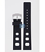 Zodiac ZO2203 Watch Band ZO-2203 Black Silicone 20 mm Sea Dragon