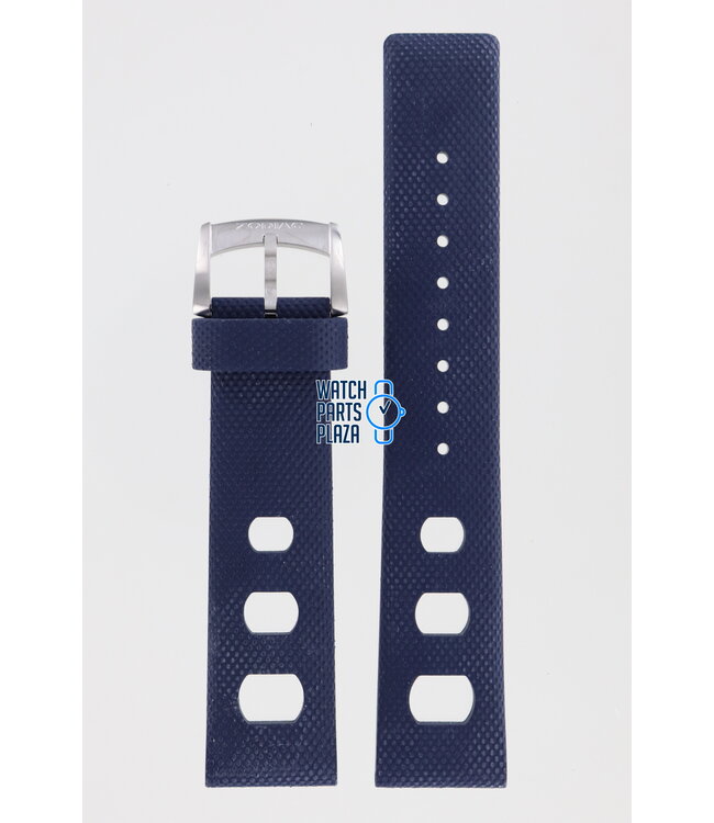 Zodiac ZO2233 Horlogeband ZO-2233 Donkerblauw Siliconen 20 mm Sea Dragon