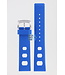 Zodiac ZO2223 Horlogeband ZO-2223 Blauw Siliconen 20 mm Sea Dragon