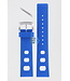 Zodiac ZO2223 Watch Band ZO-2223 Blue Silicone 20 mm Sea Dragon