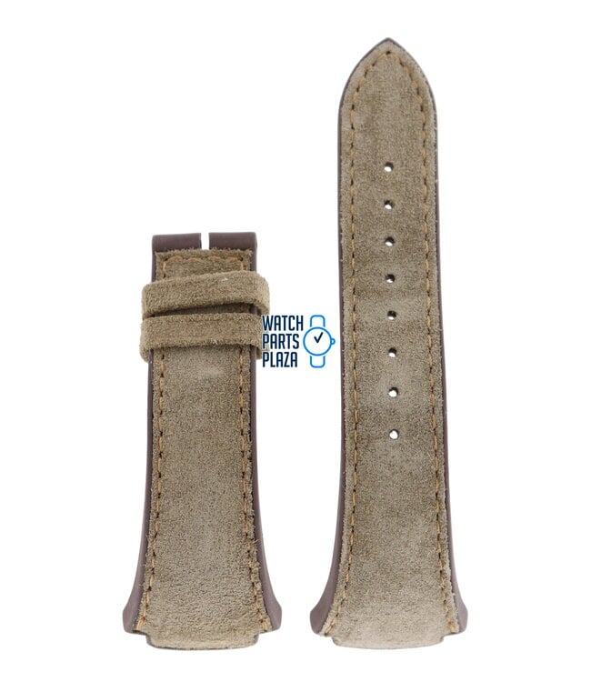 Zodiac ZO4005 Watch Band ZO-4005 Light Brown Leather 20 mm Ambassadeur