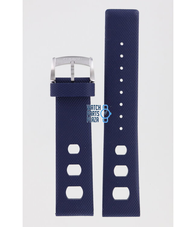 Zodiac ZO2242 Bracelet De Montre ZO-2242 Bleu Foncé Silicone 22 mm Sea Dragon