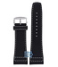 Zodiac ZO2600 Watch Band ZO-2600 Black Leather 28 mm Renegade