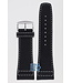 Zodiac ZO2600 Watch Band ZO-2600 Black Leather 28 mm Renegade