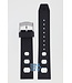 Zodiac ZO2200 Watch Band ZO-2200 Black Silicone 20 mm Sea Dragon