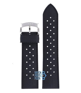 Zodiac Zodiac ZO2303 & ZO2302 Watch Band Black Silicone 24 mm