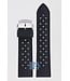 Zodiac ZO2303 & ZO2302 Watch Band ZO-2303 Black Silicone 24 mm V-Wolf