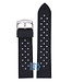 Zodiac ZO2303 & ZO2302 Watch Band ZO-2303 Black Silicone 24 mm V-Wolf