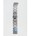 Burberry BU4500 Watch Band BU-4500 Grey Stainless Steel 17 mm