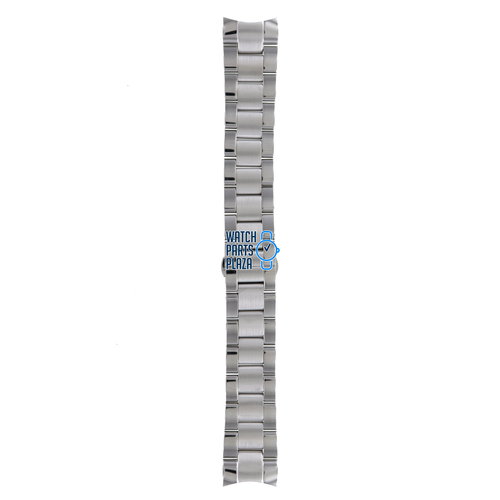 Burberry Burberry BU7503 Watch Band Grey Stainless Steel 22 mm Burberry Burberry BU7503 Watch Band Grey Stainless Steel 22 mm
