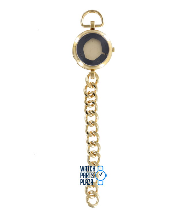Burberry gold plated watch deals