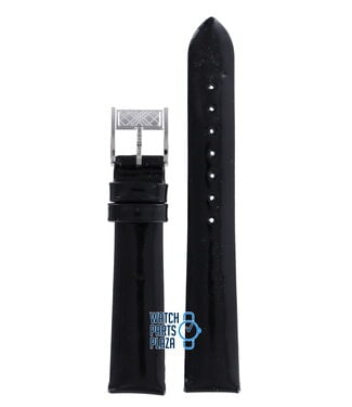 Burberry Burberry BU4103 Watch Band Black Leather 16 mm