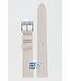 Burberry BU4310 Watch Band BU-4310 White Leather 16 mm