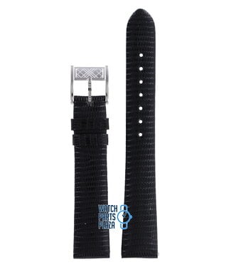 Burberry Burberry BU4200 Watch Band Black Leather 17 mm