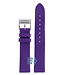 Burberry Burberry BU4502 Watch Band Purple Leather 17 mm