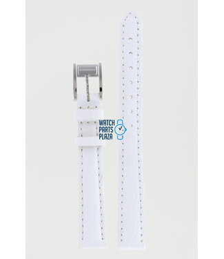 Burberry Burberry BU4557 Watch Band White Leather 12 mm